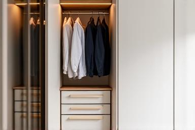 Integrated Built-in Wardrobe